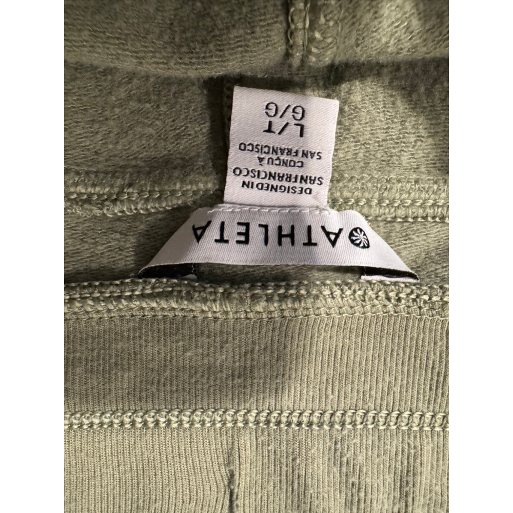 Women's Athleta Olive Green Drawstring Joggers Size L - Picture 5 of 8